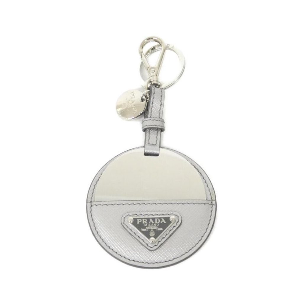 Prada Key Ring Silver